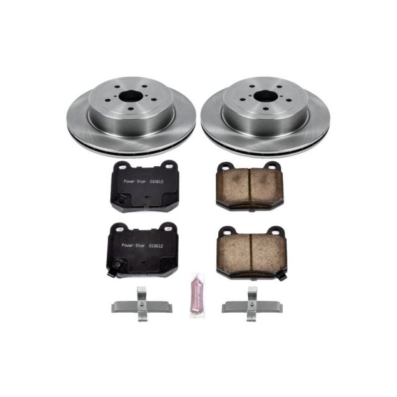 Power Stop 05-07 Subaru Impreza Rear Autospecialty Brake Kit-thumbmail-1