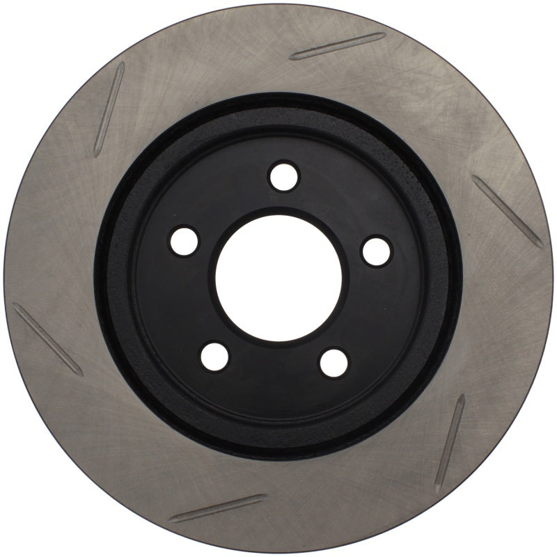 StopTech Power Slot 05-10 Mustang V6/4.0L / GT V8-4.6L Rear Left Slotted Rotor-thumbmail-4