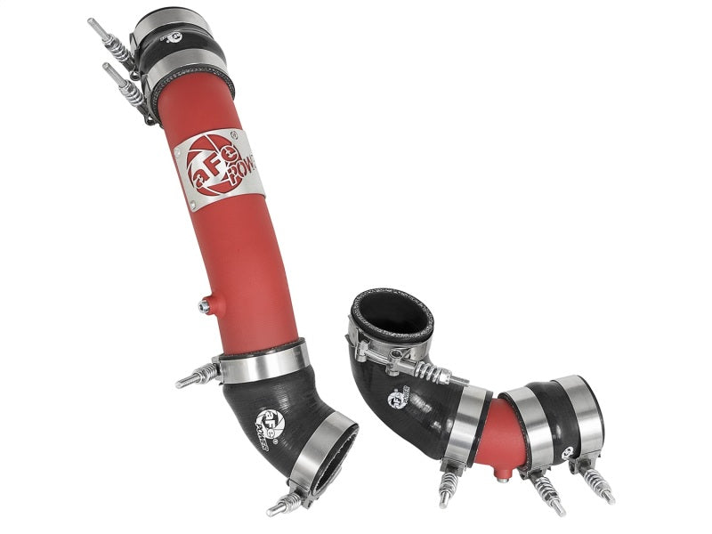 aFe Bladerunner Intercooler Tube Hot/Cold - Red 2017 Honda Civic Type R L4-2.0L (t)-thumbmail-1