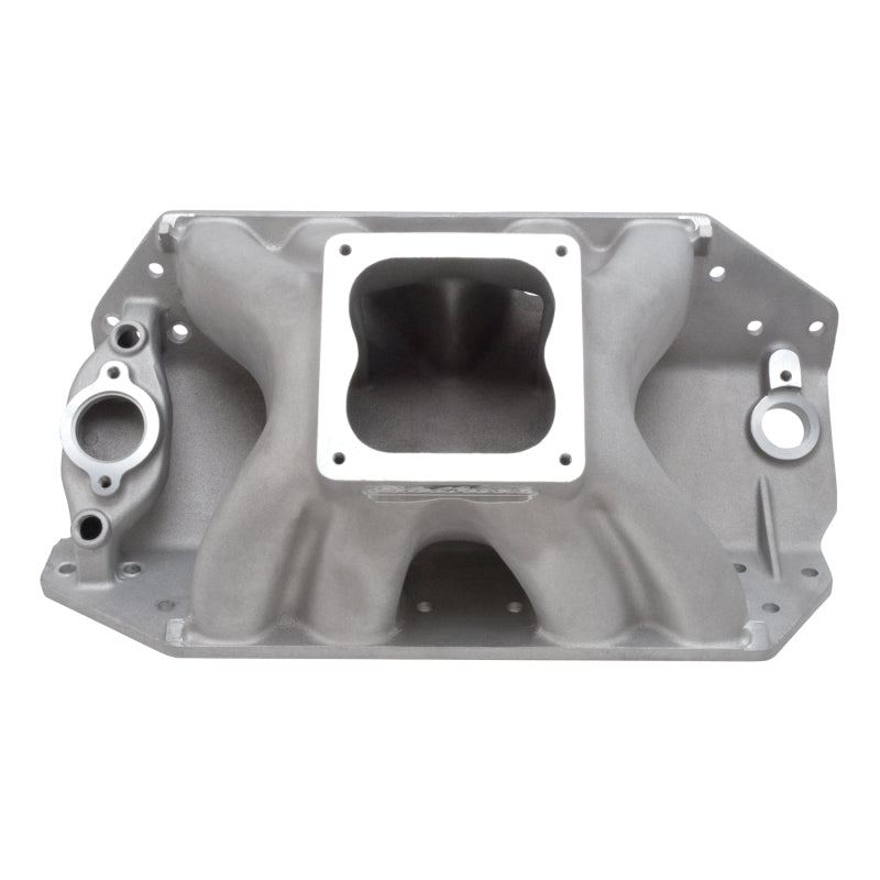 Edelbrock Manifold Big Victor II BBC w/ Edelbrock Profiler or Dart Big Chief Heads Dominator Flange-thumbmail-2