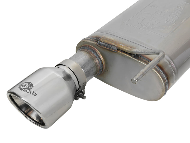 aFe MACH Force-Xp SS Axle Back Exhaust w/Polished Tips 15-17 Ford Mustang GT V8-5.0L-thumbmail-6