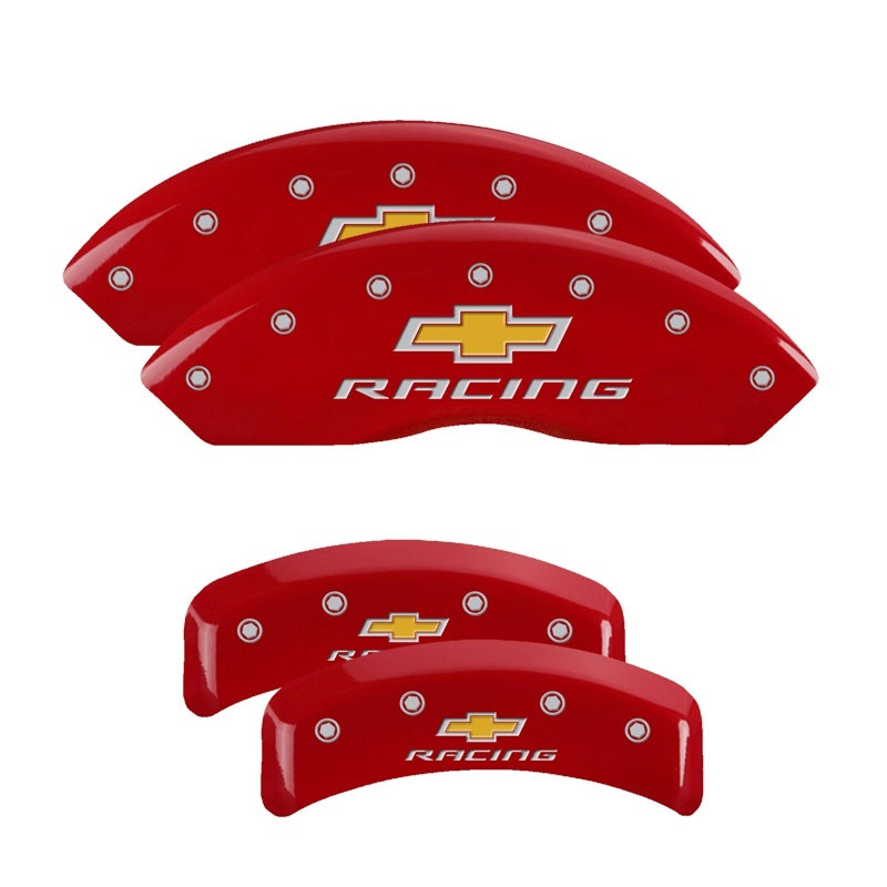MGP 4 Caliper Covers Engraved Front & Rear Bowtie Yellow finish black ch-thumbmail-3