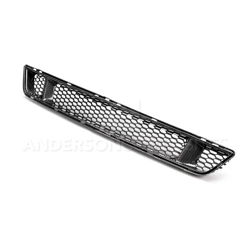 Anderson Composites 15-17 Ford Mustang Front Carbon Fiber Lower Grille-thumbmail-2