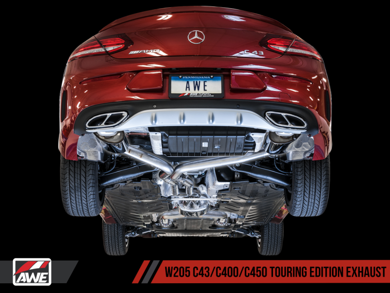 AWE Tuning Mercedes-Benz W205 C450 AMG / C400 Touring Edition Exhaust-thumbmail-11