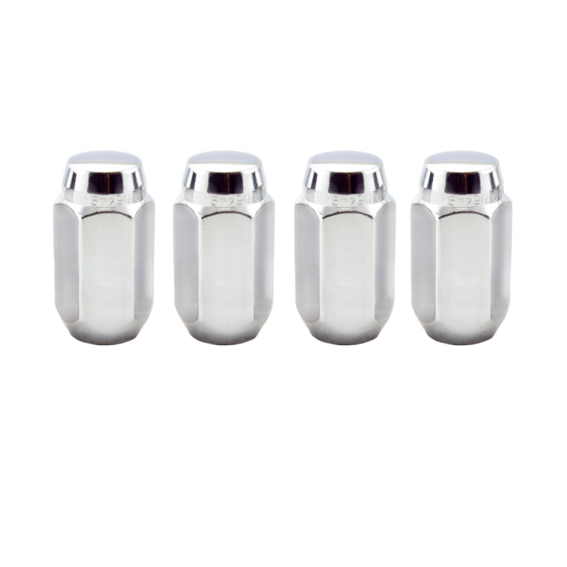 McGard Hex Lug Nut (Cone Seat) M14X1.5 / 22mm Hex / 1.635in. Length (4-Pack) - Chrome-thumbmail-7