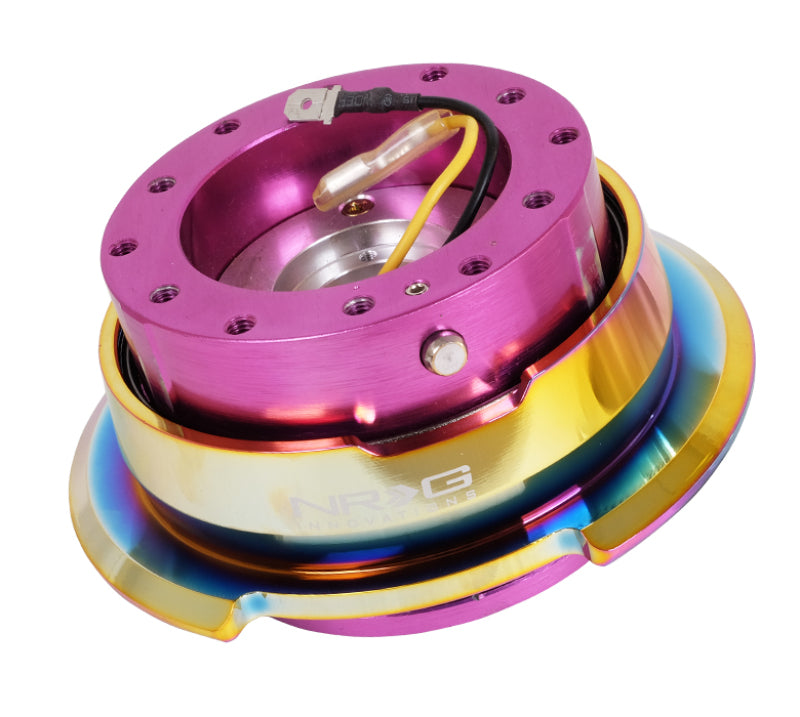 NRG Quick Release Gen 2.8 - Purple Body / Neochrome Ring-thumbmail-2