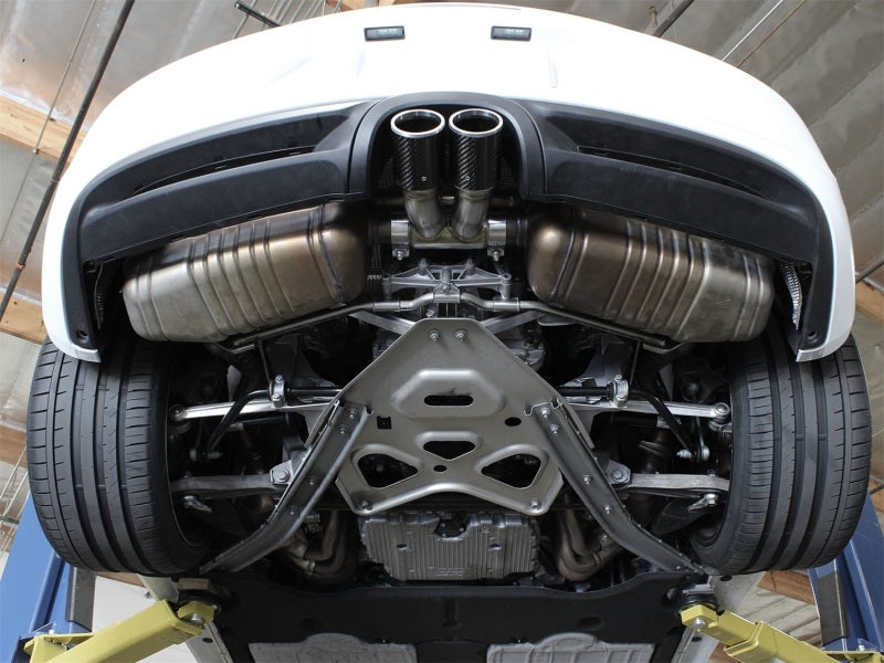 aFe Power 13-14 Porsche Cayman S / Boxster S Carbon Fiber Exhaust Tip Upgrade-thumbmail-2