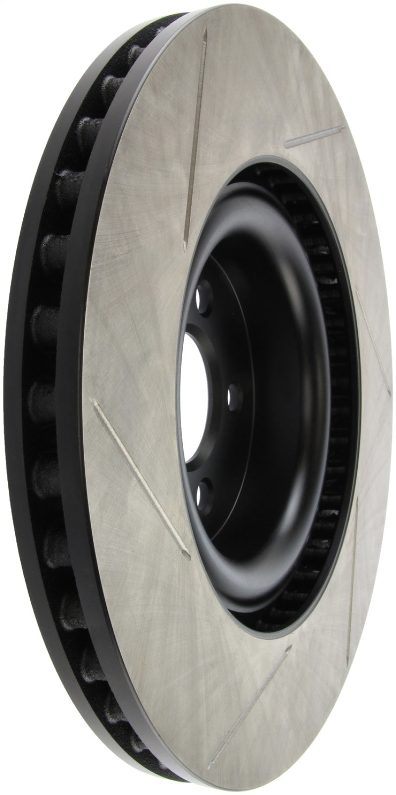 StopTech 2015 Ford Mustang GT w/ Brembo Brakes Left Front Slotted Brake Rotor-thumbmail-3