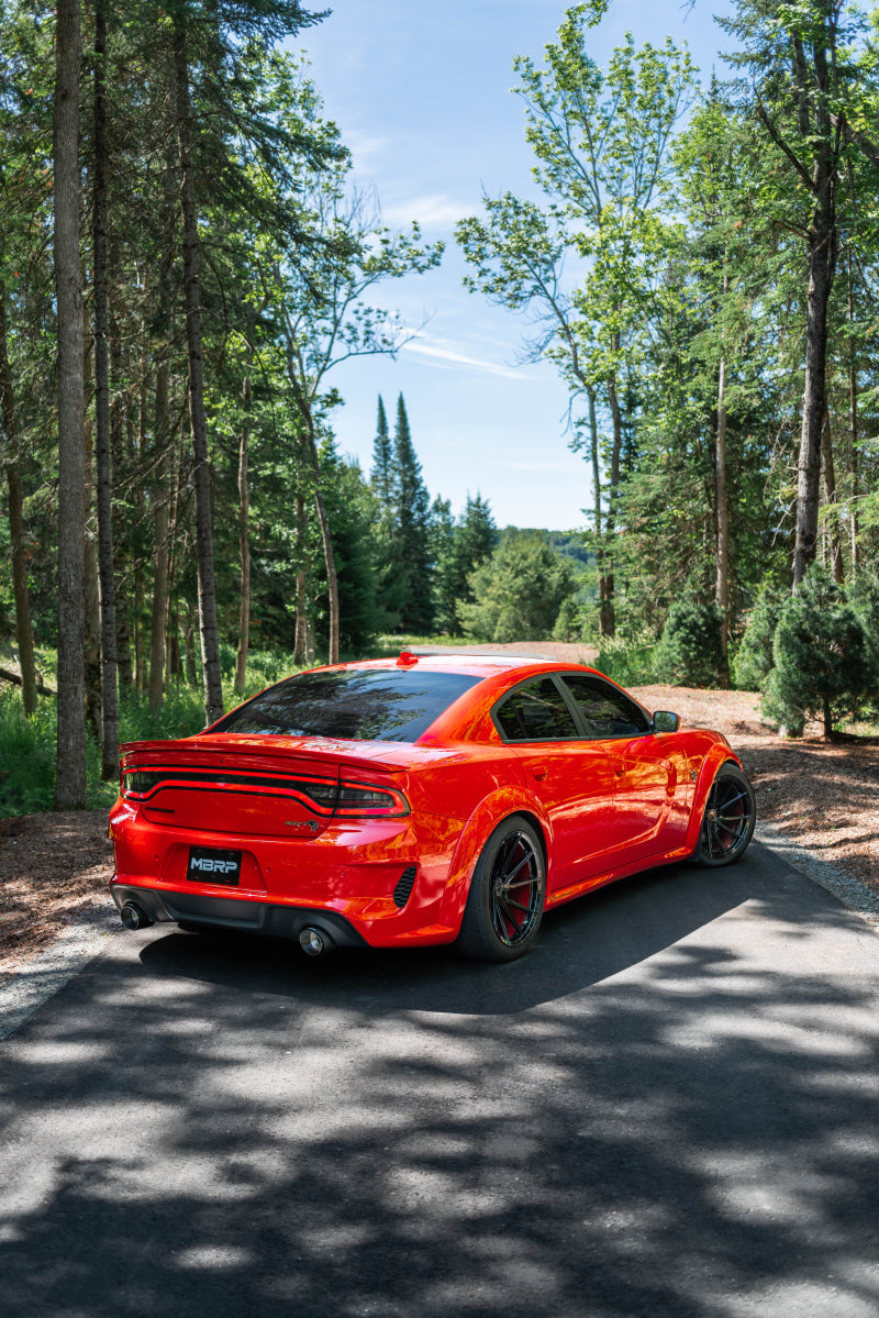 MBRP 17-21 Charger 5.7L/6.2L/6.4L 3in Race Profile Cat-Back w/Dual Carbon Fiber Tips T304 SS Exhaust-thumbmail-3