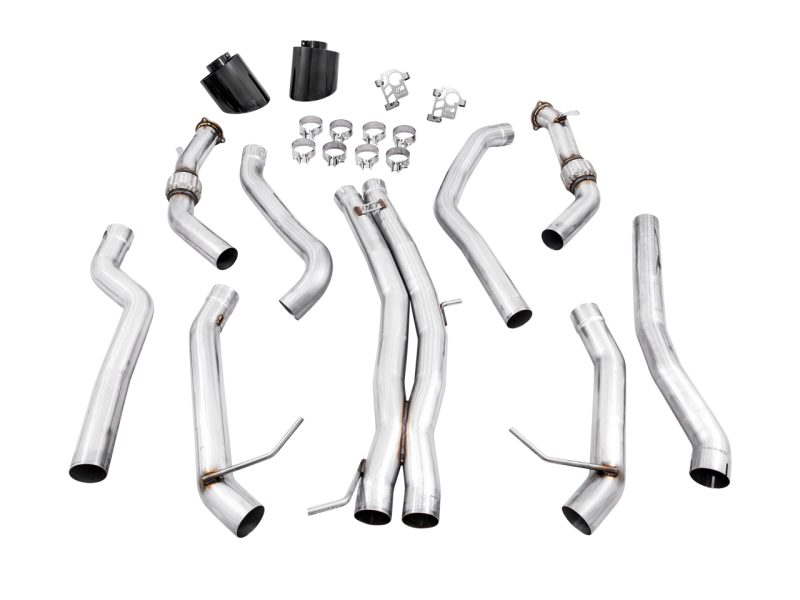 AWE Tuning Audi B9.5 RS 5 Coupe Track Edition Exhaust - RS-Style Diamond Black Tips-thumbmail-6