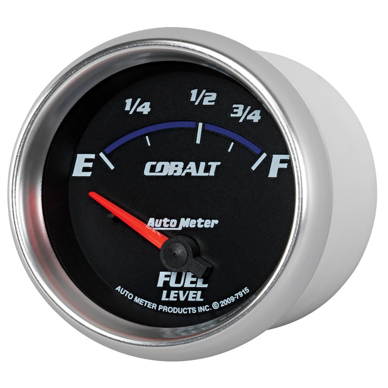 AutoMeter Gauge Fuel Level 2-5/8in. 73 Ohm(e) to 10 Ohm(f) Elec Cobalt-thumbmail-6