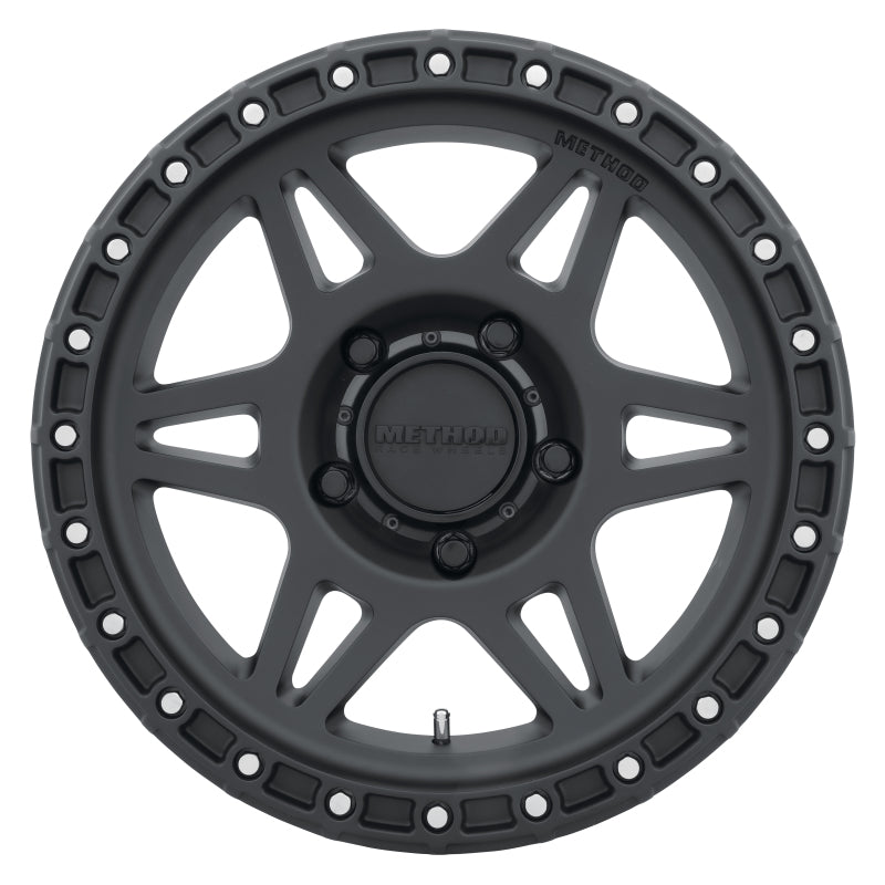 Method MR312 17x8.5 0mm Offset 5x5 71.5mm CB Matte Black Wheel-thumbmail-2