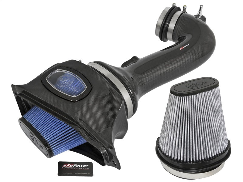 aFe Momentum Carbon Fiber Cold Air Intake System PDS/P5R 15-16 Chevrolet Corvette Z06 V8-6.2L-thumbmail-2