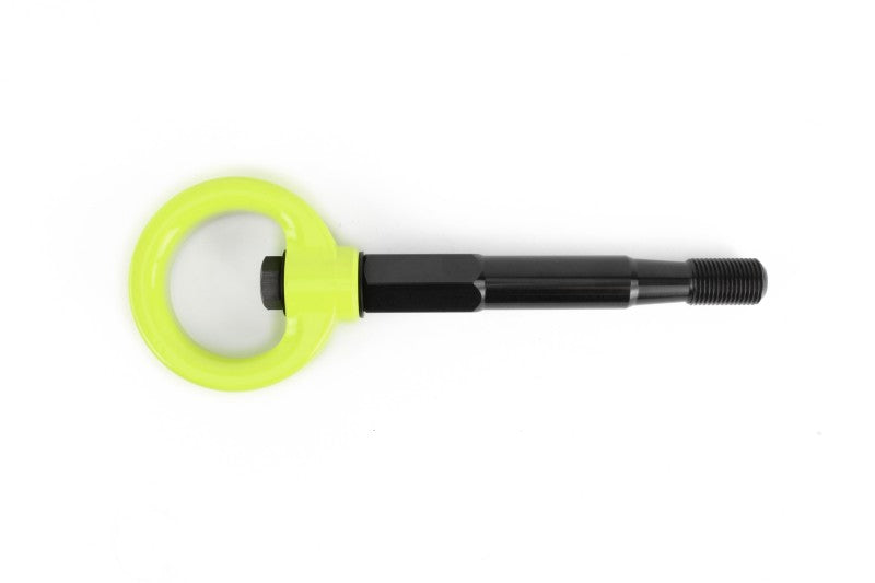 Perrin 15-17 Subaru WRX/STI Tow Hook Kit (Front) - Neon Yellow-thumbmail-4