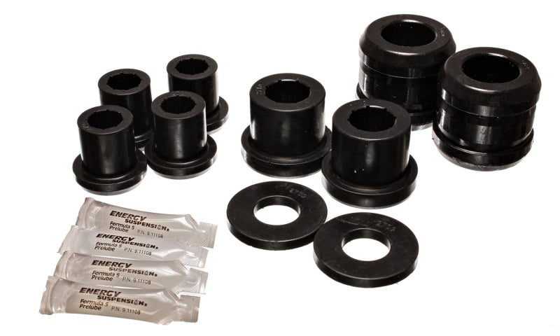 Energy Suspension 04-07 Mazda RX8 Black Front Control Arm Bushing Set-thumbmail-1