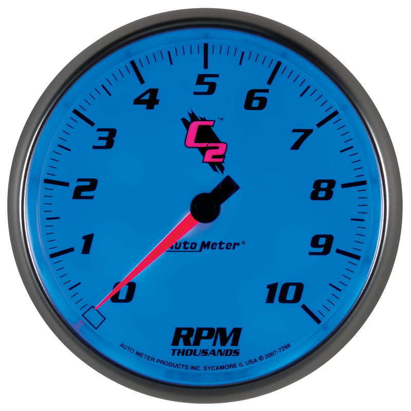 Autometer C2 5 inch 10000 RPM In-Dash Tachometer-thumbmail-5