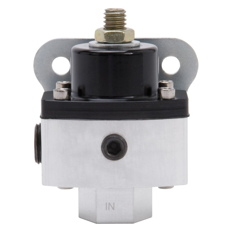 Edelbrock Fuel Pressure Regulator 4-1/2 to 9 PSI Satin Finish-thumbmail-3