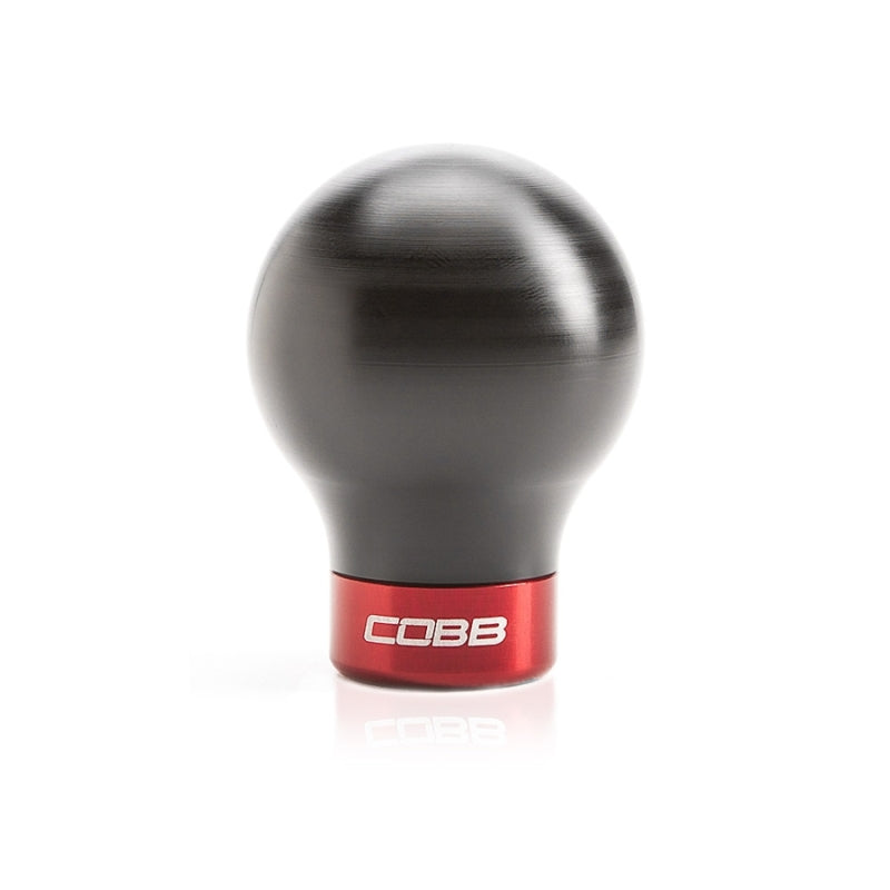 Cobb 08-15 Mitsubishi EVO X / 09-15 Ralliart Shift Knob - Race Red (Black w/Red Base)-thumbmail-1