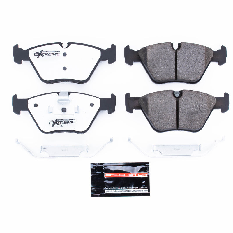 Power Stop 01-06 BMW 330Ci Front Z26 Extreme Street Brake Pads w/Hardware-thumbmail-2