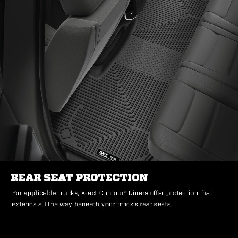 Husky Liners 20-22 Tesla Y X-ACT 2nd Seat Floor Liner - Blk-thumbmail-5