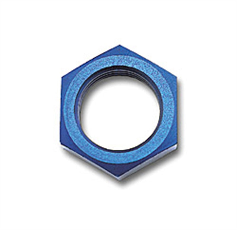 Russell Performance -6 AN Bulkhead Nuts 9/16in -18 Thread Size (Blue)-thumbmail-4