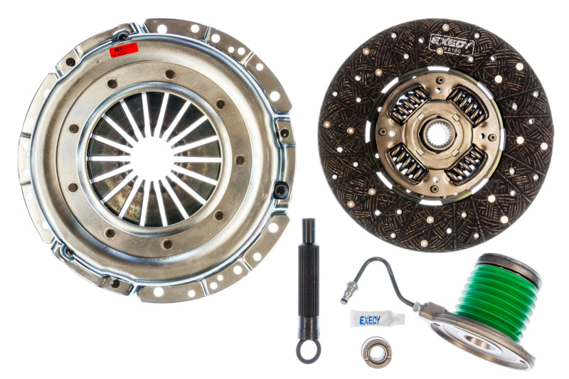Exedy 05-10 Ford Mustang 4.6L (w/Upgraded Trans) Stage 1 Organic Clutch w/ Hydraulic Slave Cylinder-thumbmail-2