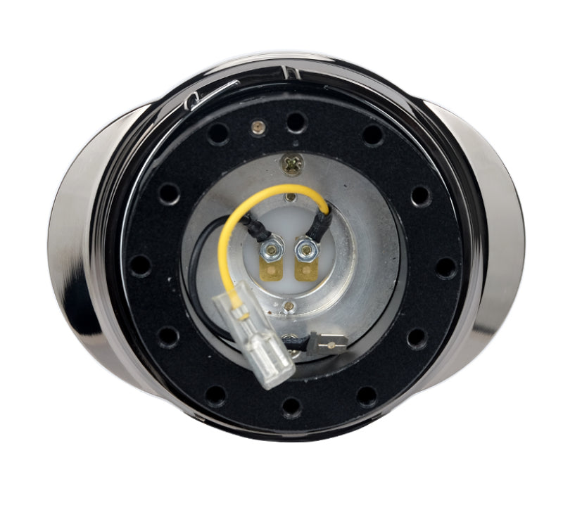 NRG Quick Release Kit - Black Body/ Black Chrome Oval Ring-thumbmail-3