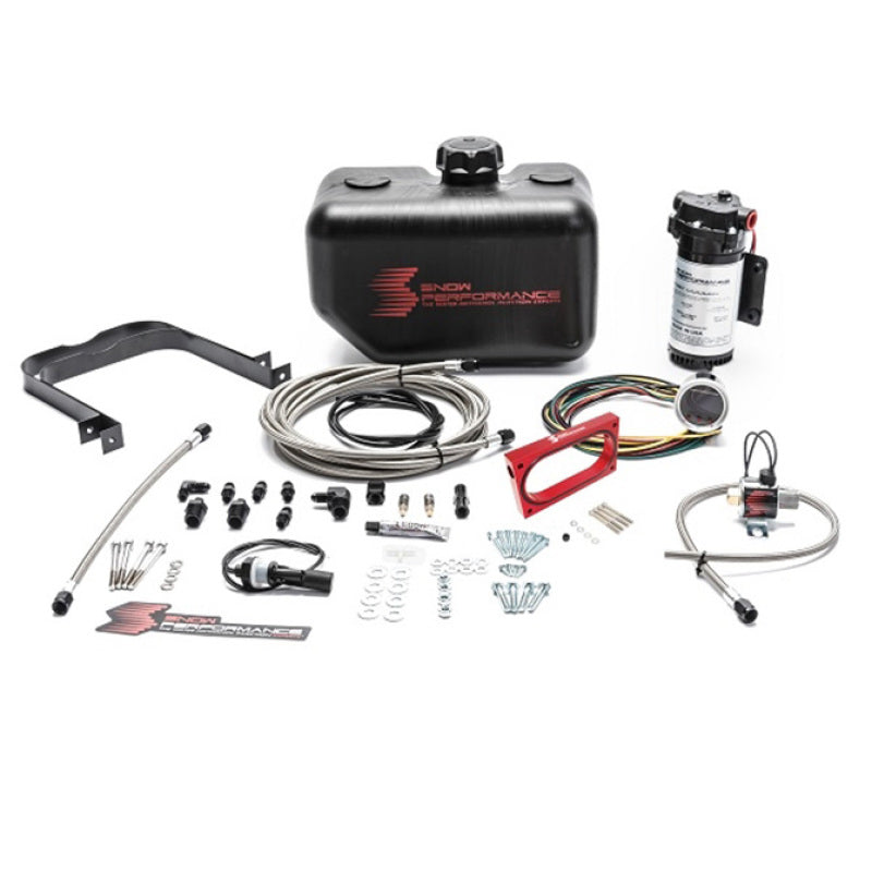 Snow Performance 05-10 Mustang Stg 2 Boost Cooler Water Injection Kit (SS Braided Line & 4AN)-thumbmail-2