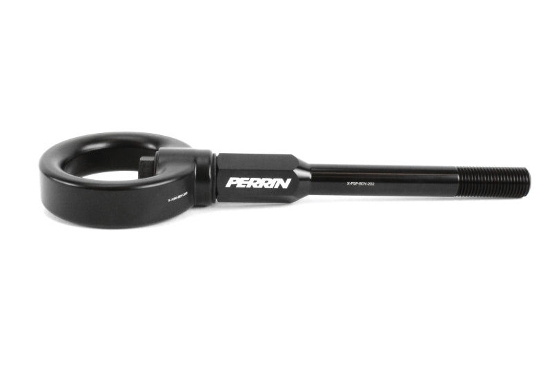 Perrin 02-07 Subaru WRX/STI Tow Hook Kit (Front) - Flat Black-thumbmail-3