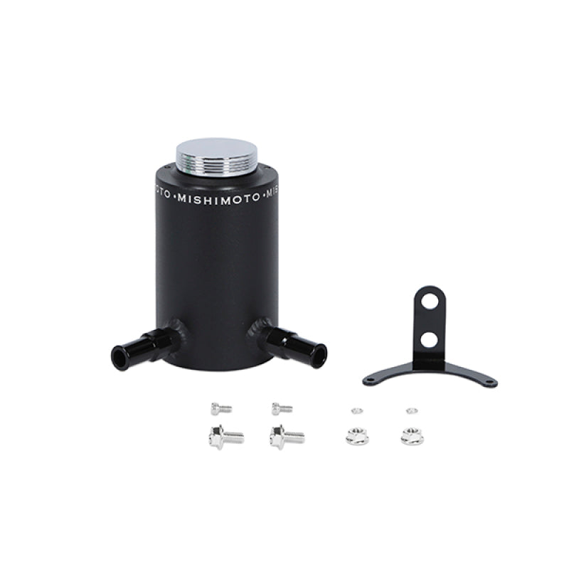 Mishimoto Aluminum Power Steering Reservoir Tank - Wrinkle Black-thumbmail-2
