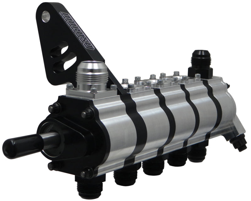 Moroso T3 Series Dragster 5 Stage Dry Sump Oil Pump - Tri-Lobe - Left Side - .900 Pressure-thumbmail-1