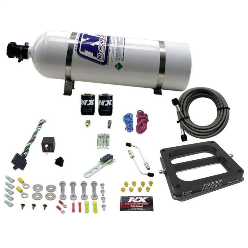 Nitrous Express Dom/Alcohol Nitrous Kit (100-500HP) w/15lb Bottle-thumbmail-2