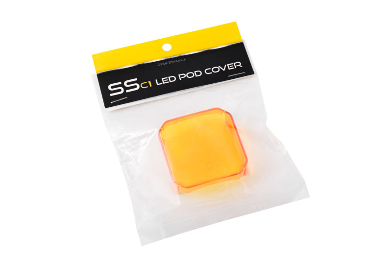 Diode Dynamics Stage Series C1 LED Pod Cover - Yellow Each-thumbmail-5