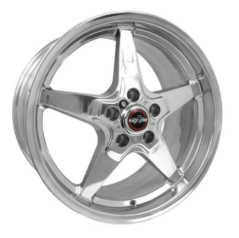 Race Star 92 Drag Star 18x10.50 5x4.75bc 7.00bs Direct Drill Polished Wheel-thumbmail-1