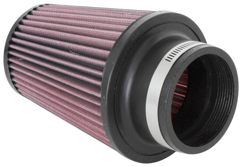 K&N Universal Clamp-On Air Filter 3in Flange ID x 5in Base OD x 3.5in Top OD x 6in Height-thumbmail-2