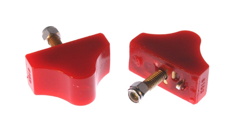 Energy Suspension Gm Lwr B Stop Single Hump Set - Red-thumbmail-3