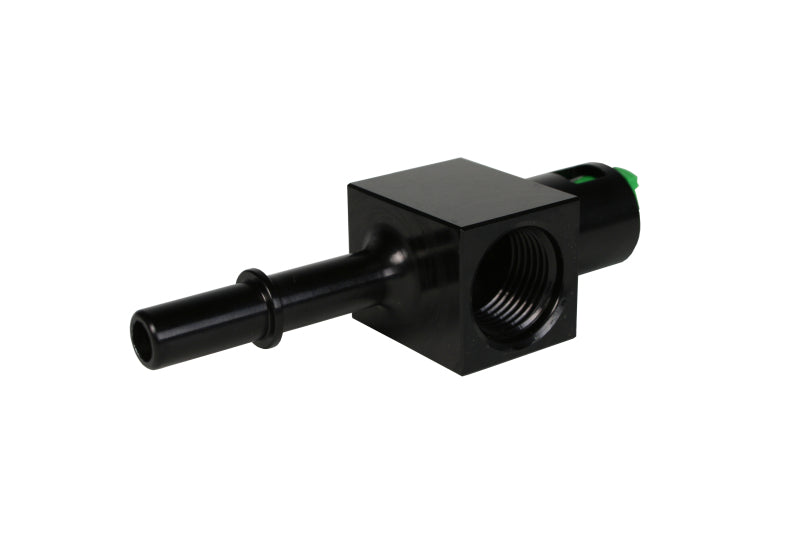 Aeromotive 3/8in Quick Connect with AN-08 port and 1/8in gauge port-thumbmail-7