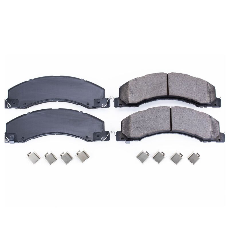 Power Stop 08-10 Dodge Ram 4500 Front or Rear Z17 Evolution Ceramic Brake Pads w/Hardware-thumbmail-1