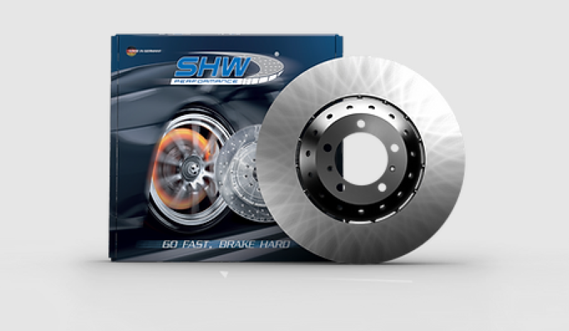 SHW 20-21 Ford Mustang Shelby GT500 5.2L Left Front Smooth Lightweight Brake Rotor-thumbmail-2