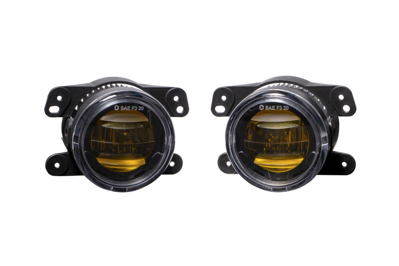 Diode Dynamics Elite Series Type M Fog Lamps - Yellow (Pair)-thumbmail-1
