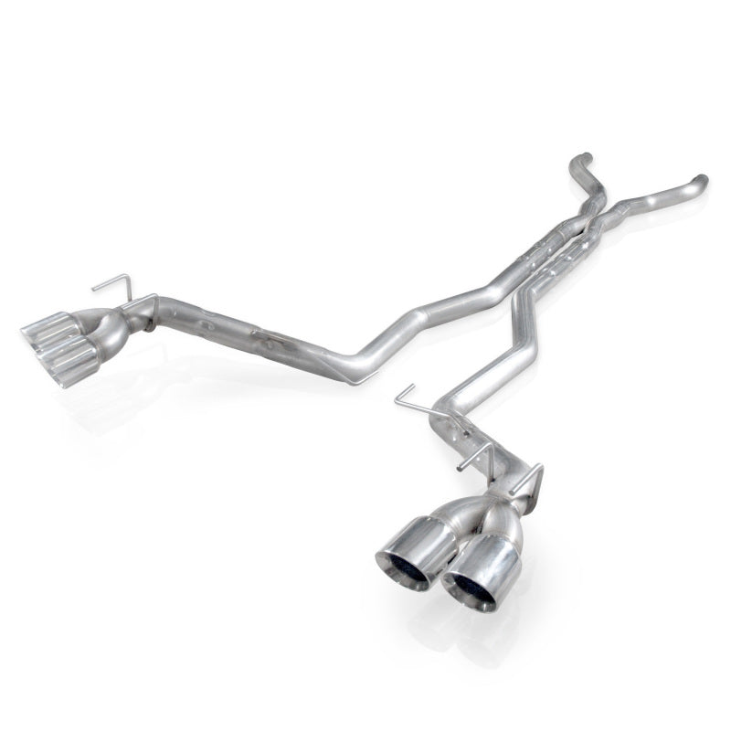 Stainless Works 2012-15 Camaro ZL1 6.2L 3in Catback Dual Chambered Exhaust X-Pipe Quad Tips-thumbmail-2