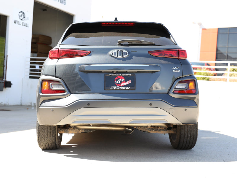 aFe Takeda 2-1/2in 304 SS Axle-Back Exhaust (No Muffler) 18-21 Hyundai Kona L4 1.6L (t)-thumbmail-3