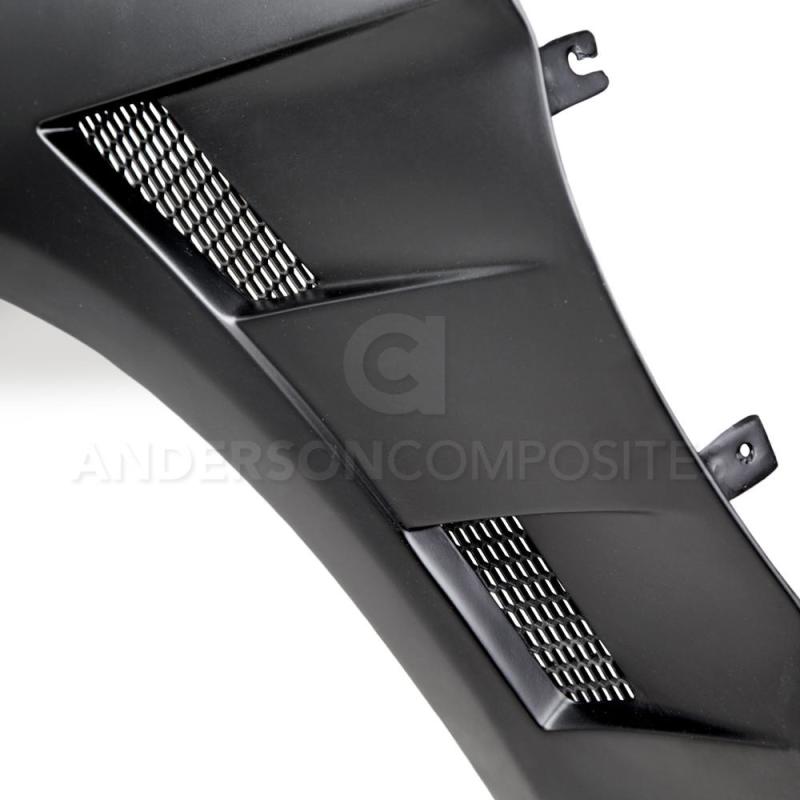 Anderson Composites 15-16 Ford Mustang Type-AT Fiberglass Fenders (0.4in Wider)-thumbmail-4