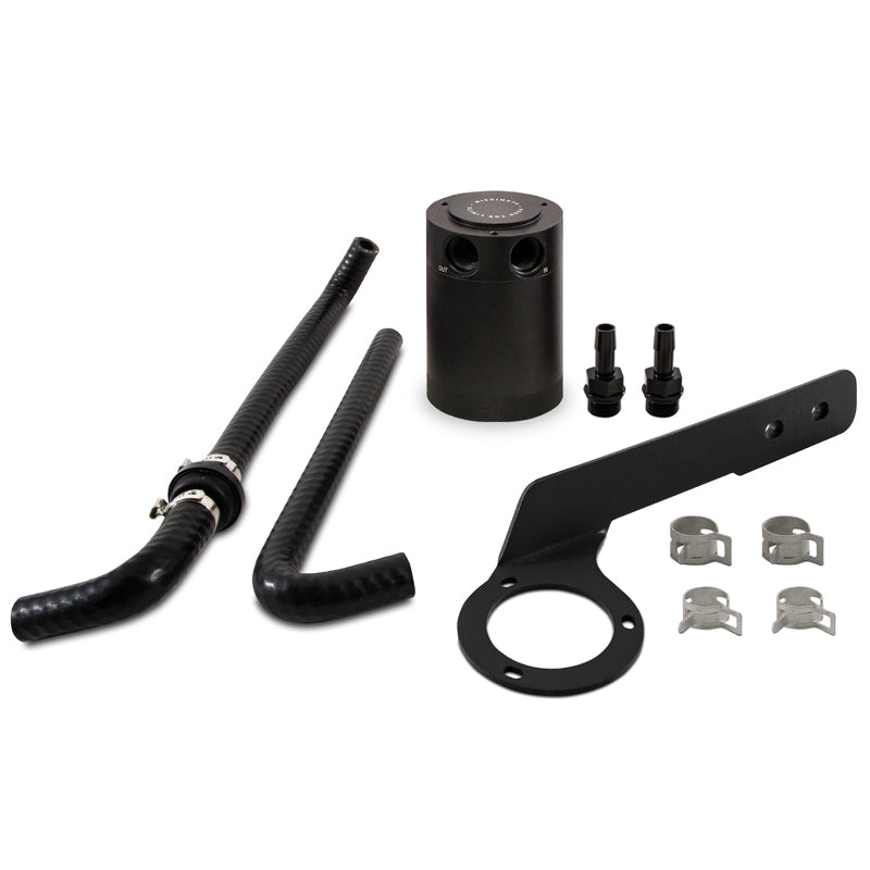 Mishimoto 2018+ Honda Accord 2.0T Baffled Oil Catch Can PCV Side - Black-thumbmail-4