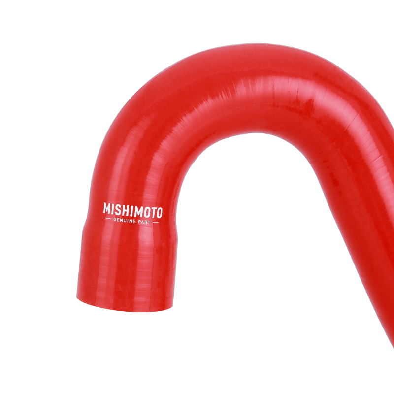 Mishimoto 2015+ Ford Mustang GT Silicone Lower Radiator Hose - Red-thumbmail-16