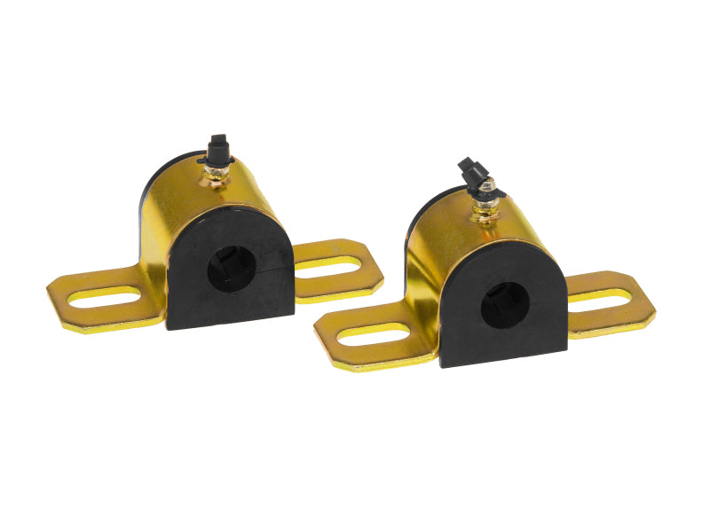 Prothane Universal Greasable Sway Bar Bushings - 1/2in - Type A Bracket - Black-thumbmail-1
