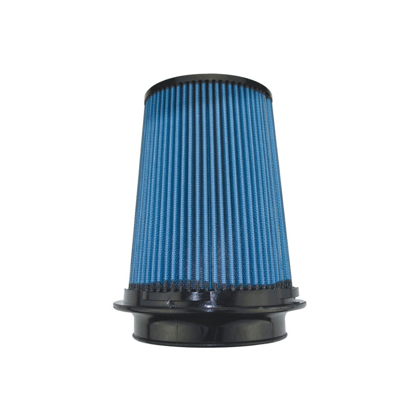 Injen SuperNano-Web Air Filter 5in Flange ID 7in Base/ 7.9in Height/ 5in Top/ Filter Monitor Nipple-thumbmail-2