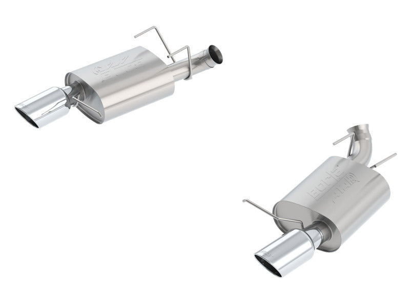 Borla 13-14 Mustang GT/Boss 302 5.0L V8 RWD Single Split Rr Exit ATAK Exhaust (rear section only)-thumbmail-2