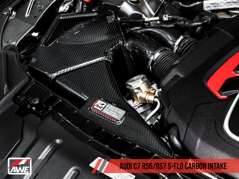 AWE Tuning Audi C7 RS6 / RS7 4.0T S-FLO Carbon Intake V2-thumbmail-12