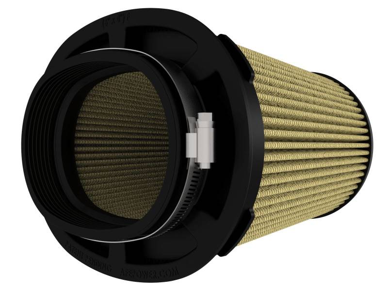 aFe MagnumFLOW Pro GUARD 7 Air Filter (6 x 4)in F x (8-1/2 x 6-1/2)in B x (7-1/4 x 5)in T x 7-1/4in-thumbmail-6